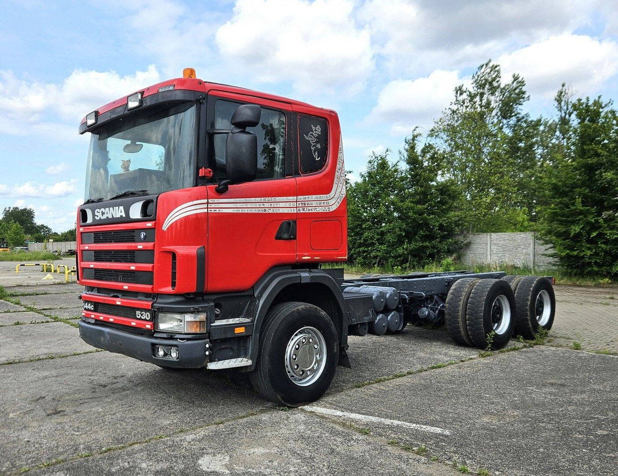 Scania 144 530 6X4 Manual Pump AND Injectros - Full Sprin G - 캡 새시 트럭 : 사진 1 Scania 144 530 6X4 Manual Pump AND Injectros - Full Sprin G - 캡 새시 트럭 : 사진 1