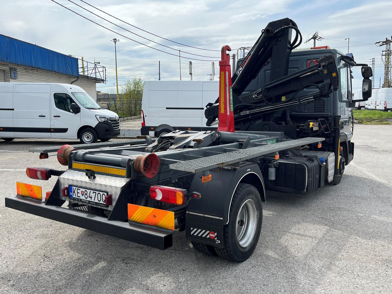 후크 리프트 트럭, 크레인 트럭 Iveco EuroCargo, 80E18, Hákový nosič kontajnerov : 사진 8