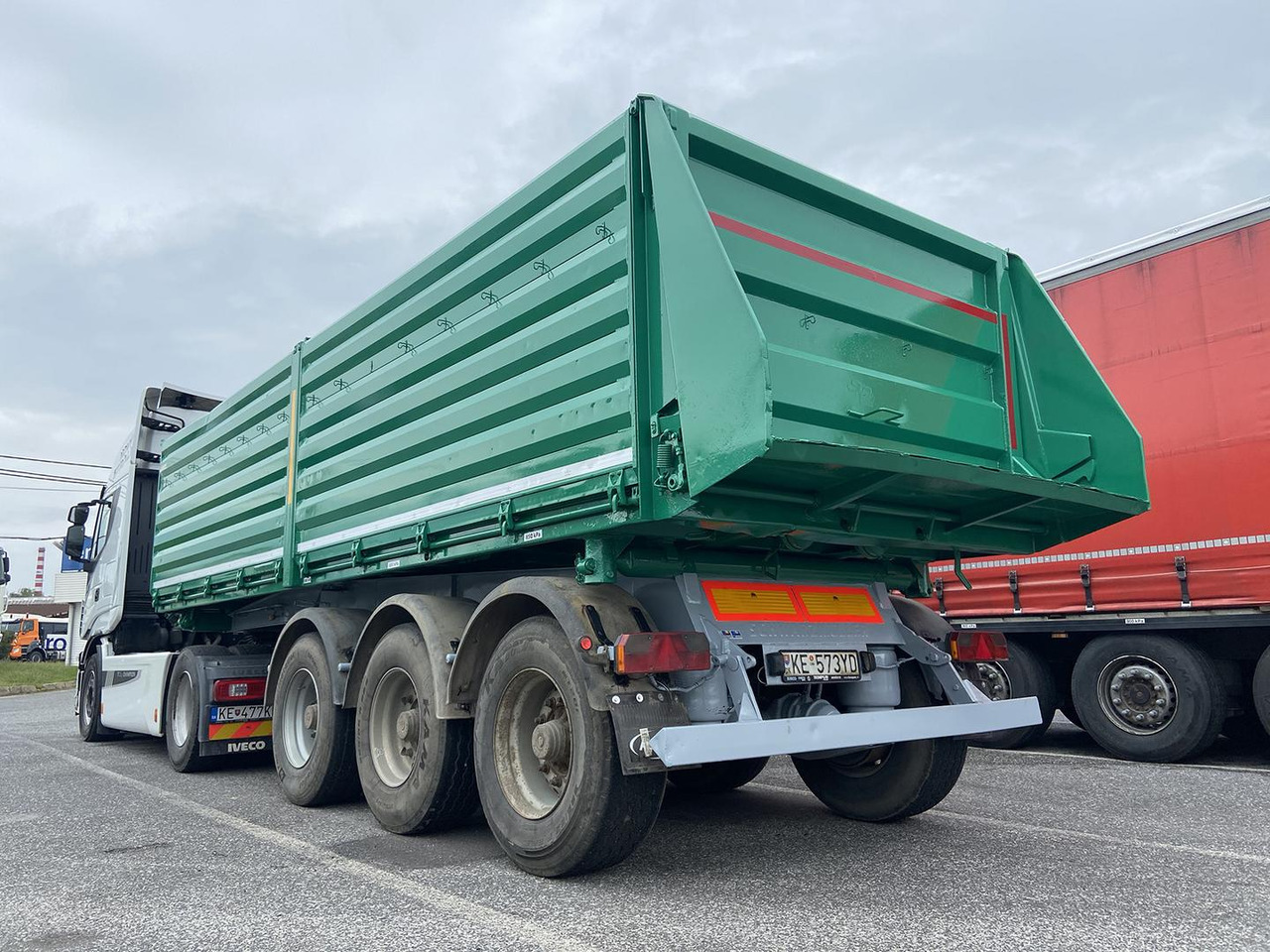 Schwarzmuller náves, náves, 3 stranný - 덤프 세미 트레일러 : 사진 2 Schwarzmuller náves, náves, 3 stranný - 덤프 세미 트레일러 : 사진 2