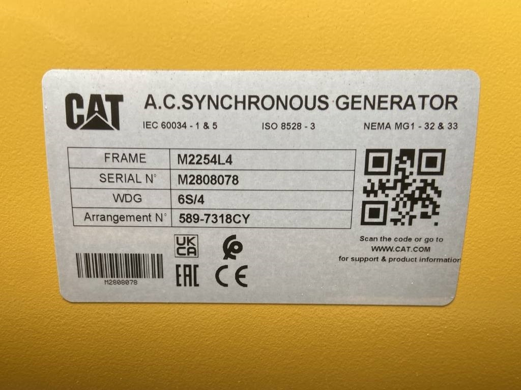 신규 발전기 세트 CAT DE150E0 - 150 kVA Generator - DPX-18016.1 : 사진 16