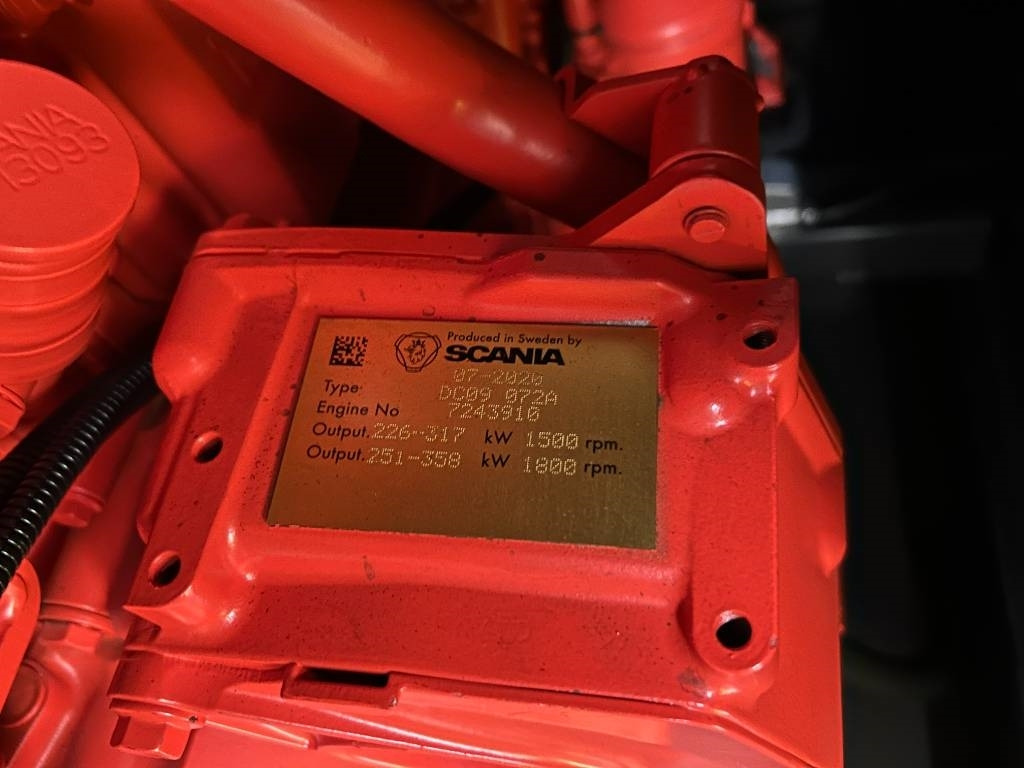 Scania DC09 - 275 kVA Generator - DPX-17946 - 발전기 세트 : 사진 5 Scania DC09 - 275 kVA Generator - DPX-17946 - 발전기 세트 : 사진 5