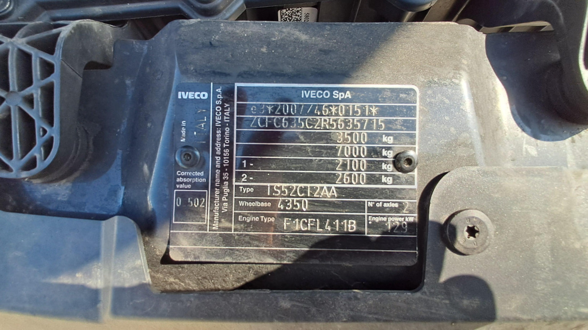 냉동탑차 IVECO DAILY 50C18 CHŁODNIA Z AGREGATEM : 사진 13