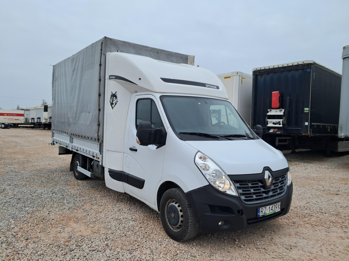 커튼 사이드 밴 RENAULT/CARPOL MASTER  PLANDEKA : 사진 1