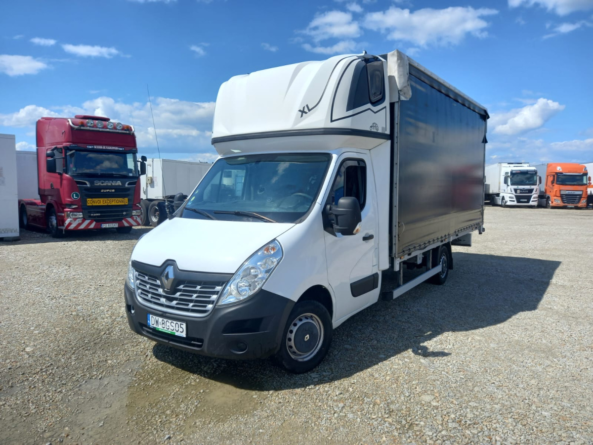 RENAULT MASTER PLANDEKA - 커튼 사이드 밴 : 사진 2 RENAULT MASTER PLANDEKA - 커튼 사이드 밴 : 사진 2