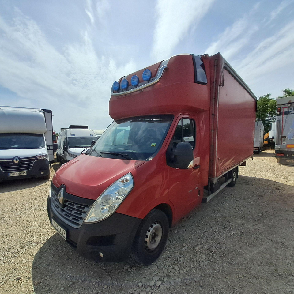 RENAULT MASTER PLANDEKA - 커튼 사이드 밴 : 사진 2 RENAULT MASTER PLANDEKA - 커튼 사이드 밴 : 사진 2