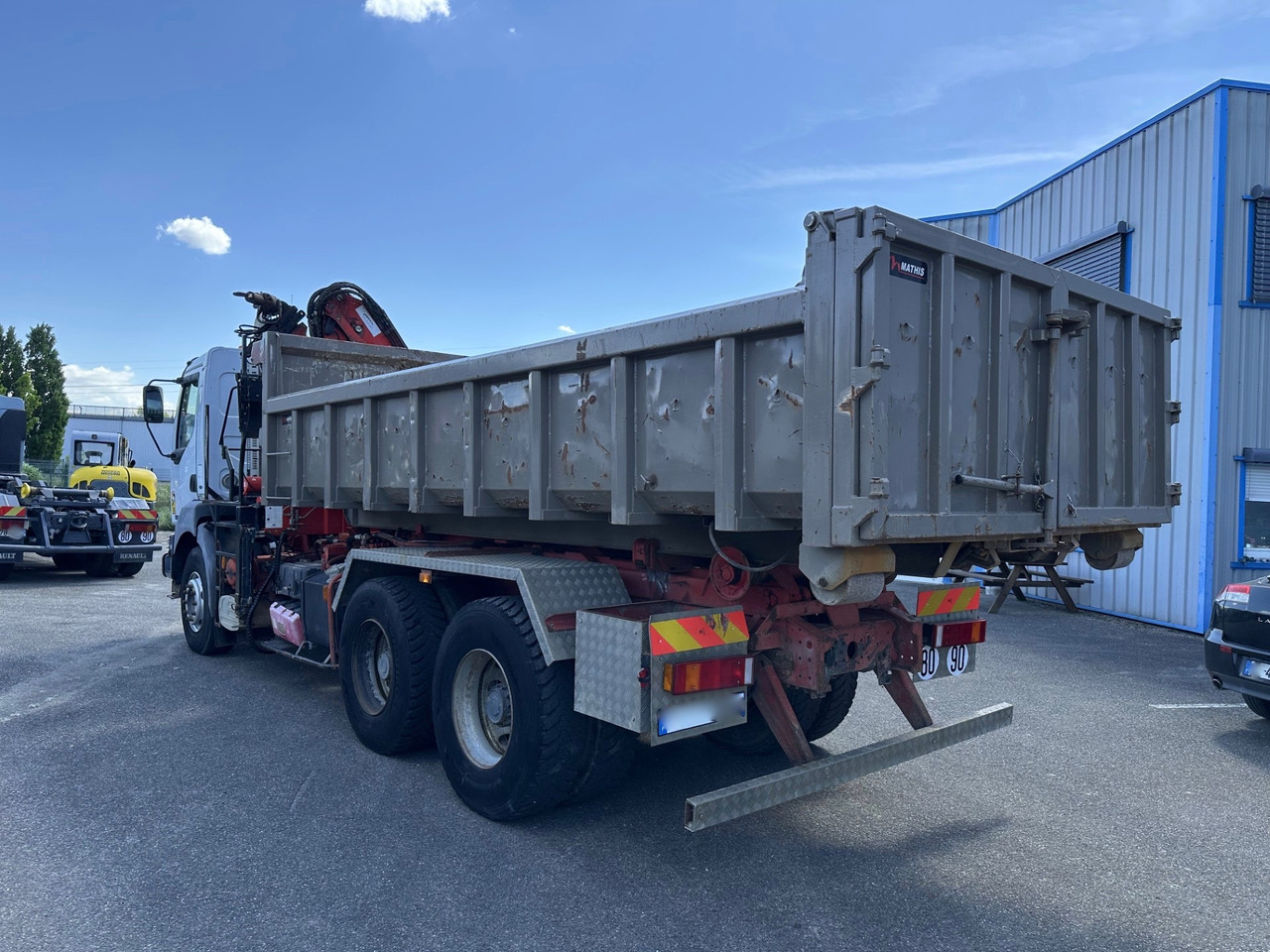 RENAULT KERAX 420DCI - 후크 리프트 트럭, 크레인 트럭 : 사진 4 RENAULT KERAX 420DCI - 후크 리프트 트럭, 크레인 트럭 : 사진 4