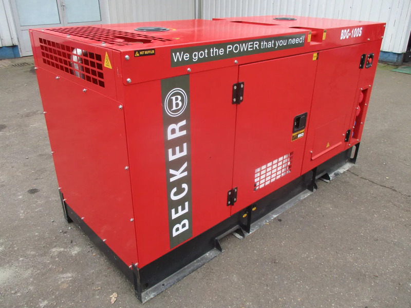 Becker BDG-100S , New Diesel generator , 100 KVA, 3 Phase - 발전기 세트 : 사진 1 Becker BDG-100S , New Diesel generator , 100 KVA, 3 Phase - 발전기 세트 : 사진 1