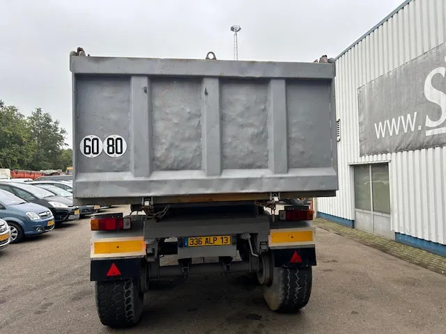 덤프 세미 트레일러 CIF 2 Axle Steel Tipper , Spring Suspension , Drum Brakes : 사진 9