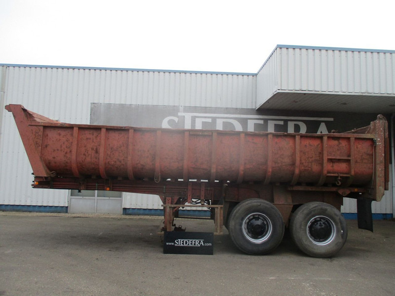 Fruehauf D33C , 2 axle , Steel tipper trailer , Drum Brakes , Spring suspension - 덤프 세미 트레일러 : 사진 2 Fruehauf D33C , 2 axle , Steel tipper trailer , Drum Brakes , Spring suspension - 덤프 세미 트레일러 : 사진 2