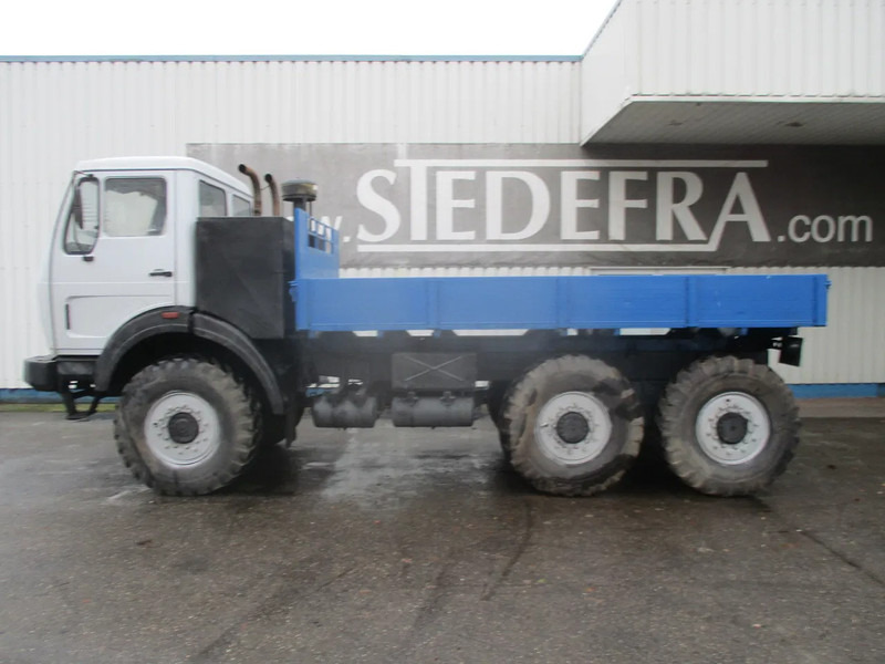 Mercedes-Benz FAP 2026 , V8 , 6x6 , ZF Manual , Spring suspension , Ex - 드롭사이드/ 플랫베드 트럭 : 사진 2 Mercedes-Benz FAP 2026 , V8 , 6x6 , ZF Manual , Spring suspension , Ex - 드롭사이드/ 플랫베드 트럭 : 사진 2