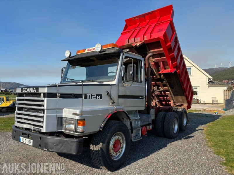 1984 Scania T112H 6X2 LC38, Veteran snutebil med tipp - 덤프트럭 : 사진 3 1984 Scania T112H 6X2 LC38, Veteran snutebil med tipp - 덤프트럭 : 사진 3