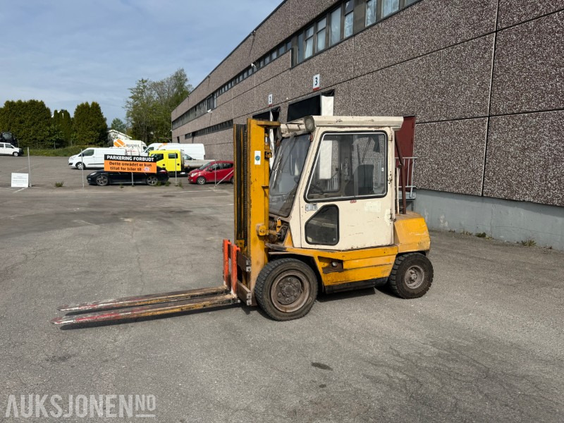 1986 Toyota 3FD-30 truck med sideforskyver - 자재 취급 장비 : 사진 1 1986 Toyota 3FD-30 truck med sideforskyver - 자재 취급 장비 : 사진 1