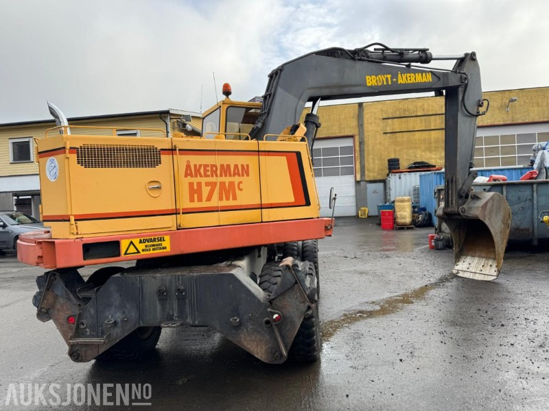 1988 Åkerman H7Mc hjulgraver med skuffe - 굴착기 : 사진 5 1988 Åkerman H7Mc hjulgraver med skuffe - 굴착기 : 사진 5