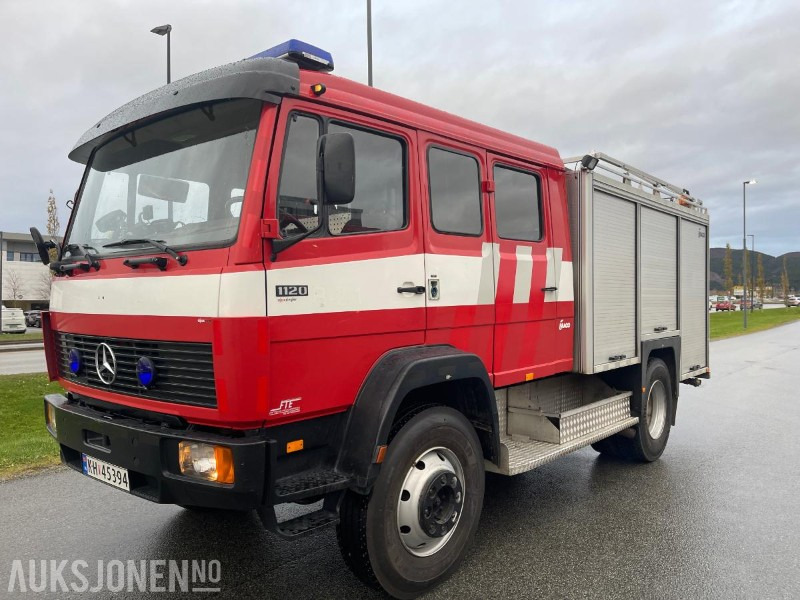 1990 Mercedes-Benz 1120 AF Brannbil, med kun 44745 km, Eu godkjent til 30.04.2026 - 소방차 : 사진 1 1990 Mercedes-Benz 1120 AF Brannbil, med kun 44745 km, Eu godkjent til 30.04.2026 - 소방차 : 사진 1