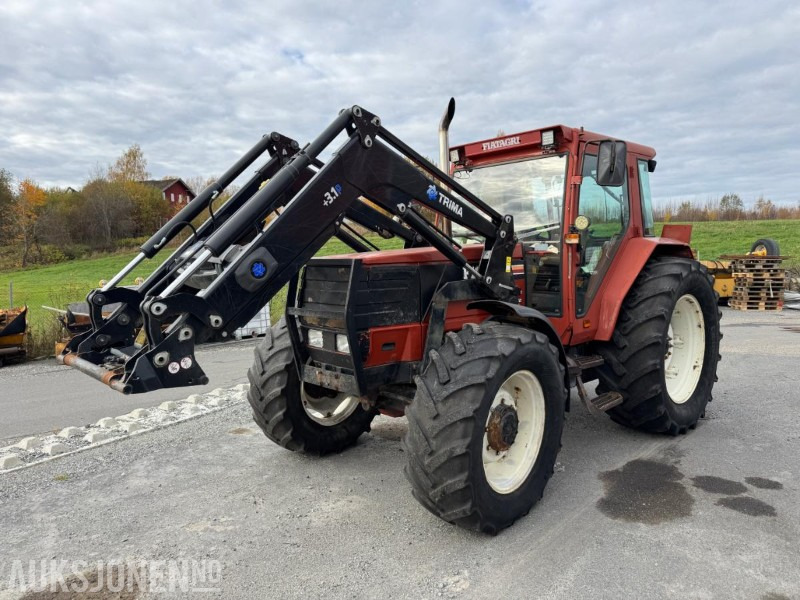 1994 Fiat F 115 traktor med frontlaster - 장궤형 트랙터 : 사진 1 1994 Fiat F 115 traktor med frontlaster - 장궤형 트랙터 : 사진 1