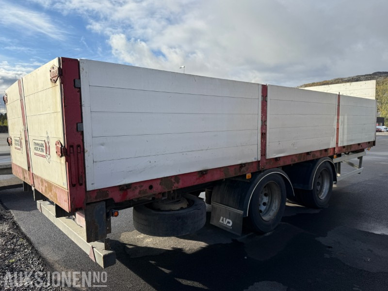 1997 Damm 2DBC20 - Egenvekt 3950kg - 2-akslet - Lastebilhenger - Nedleggbare karmer - 트레일러 : 사진 4 1997 Damm 2DBC20 - Egenvekt 3950kg - 2-akslet - Lastebilhenger - Nedleggbare karmer - 트레일러 : 사진 4