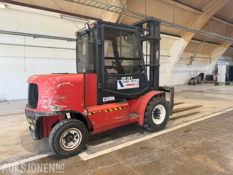 1998 Clark CDP50S gaffeltruck. - 자재 취급 장비 : 사진 5 1998 Clark CDP50S gaffeltruck. - 자재 취급 장비 : 사진 5