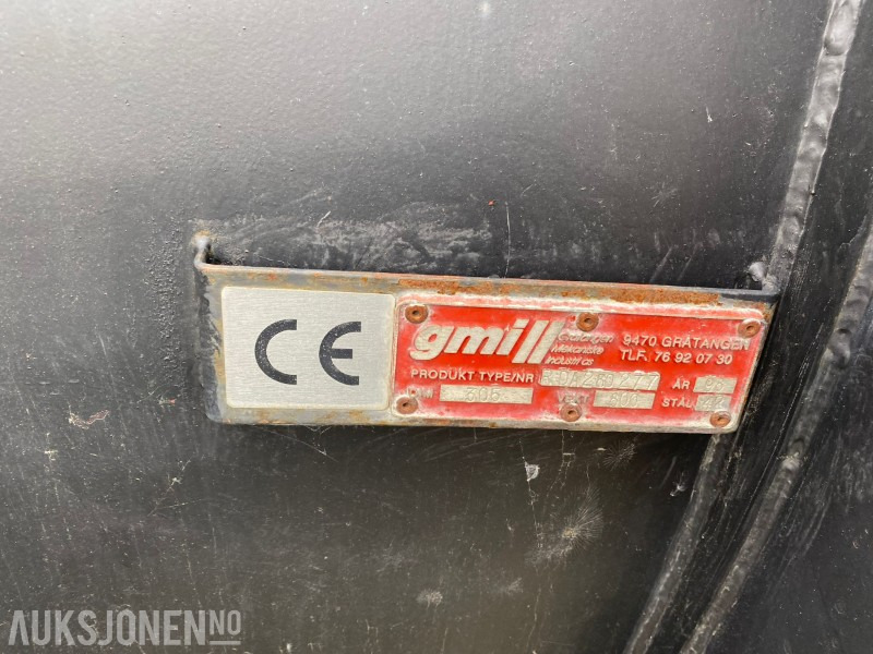 1998 Gmill Frontplog / Vinterplog - 부착물 건설기계 용 : 사진 4 1998 Gmill Frontplog / Vinterplog - 부착물 건설기계 용 : 사진 4