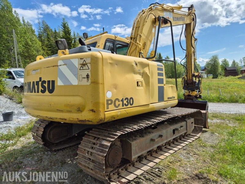 1998 Komatsu PC130, beltegraver m. Engcon tiltrotator - 굴착기 : 사진 5 1998 Komatsu PC130, beltegraver m. Engcon tiltrotator - 굴착기 : 사진 5
