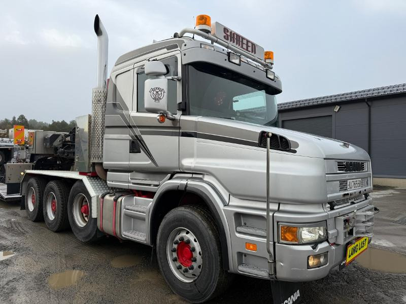 1998 Scania T144 GB6X2NZ tungtrekker snutebil med Vang brønnhenger - 트랙터 유닛 : 사진 5 1998 Scania T144 GB6X2NZ tungtrekker snutebil med Vang brønnhenger - 트랙터 유닛 : 사진 5