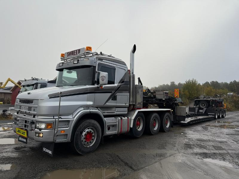 1998 Scania T144 GB6X2NZ tungtrekker snutebil med Vang brønnhenger - 트랙터 유닛 : 사진 1 1998 Scania T144 GB6X2NZ tungtrekker snutebil med Vang brønnhenger - 트랙터 유닛 : 사진 1