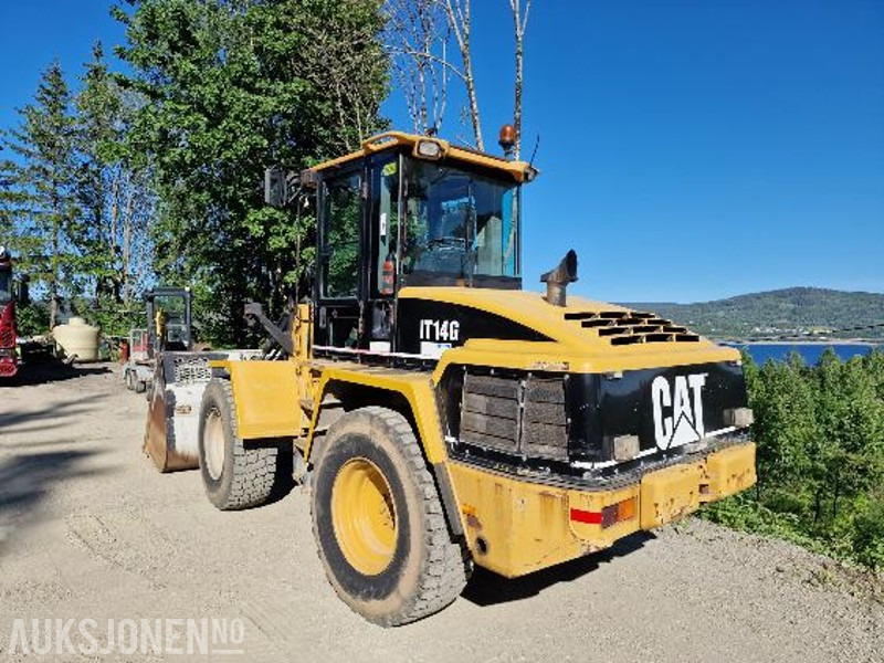 1999 Cat IT14G hjullaster snø skuffe/grus skuffe 10039 timer - 휠 로더 : 사진 3 1999 Cat IT14G hjullaster snø skuffe/grus skuffe 10039 timer - 휠 로더 : 사진 3