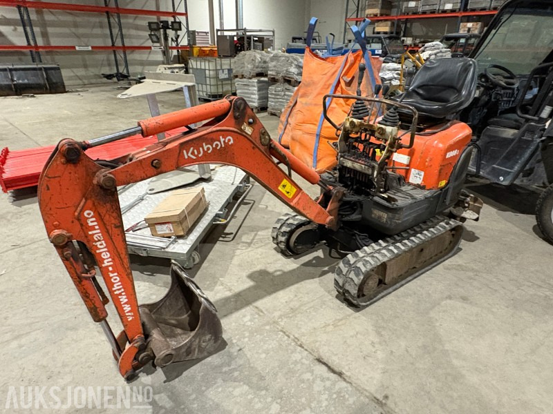 1999 Kubota K008-3 minigraver - 굴착기 : 사진 1 1999 Kubota K008-3 minigraver - 굴착기 : 사진 1