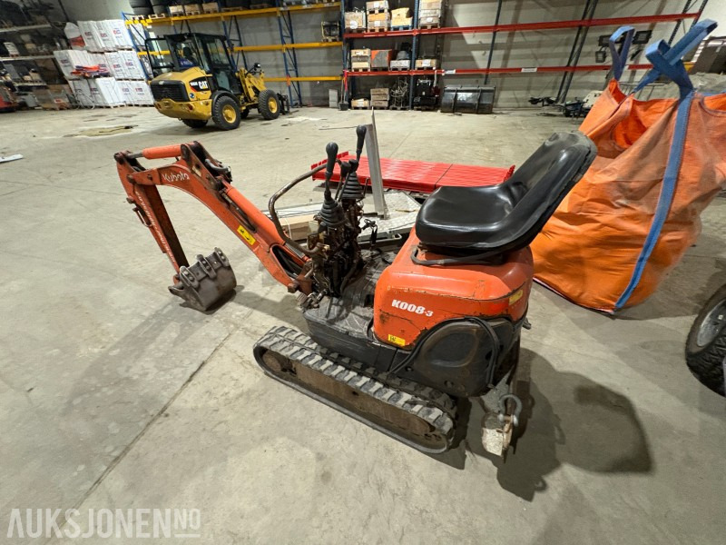 1999 Kubota K008-3 minigraver - 굴착기 : 사진 4 1999 Kubota K008-3 minigraver - 굴착기 : 사진 4