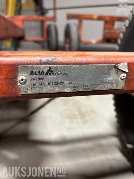 2 stk Materialvogner, Alia Tool - 건설장비 : 사진 4 2 stk Materialvogner, Alia Tool - 건설장비 : 사진 4