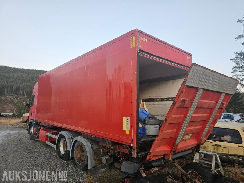 2002 Scania G-serie, Reparasjonsobjekt - 컨테이너 운반 장치/ 스와프 보디 트럭 : 사진 4 2002 Scania G-serie, Reparasjonsobjekt - 컨테이너 운반 장치/ 스와프 보디 트럭 : 사진 4