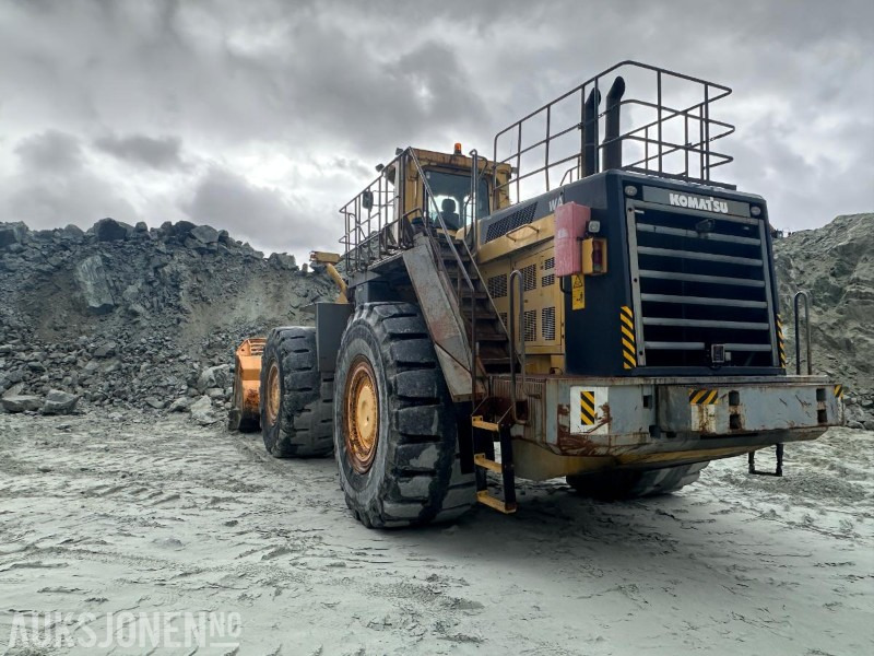 2003 Komatsu WA800-3 Hjullaster - 휠 로더 : 사진 3 2003 Komatsu WA800-3 Hjullaster - 휠 로더 : 사진 3