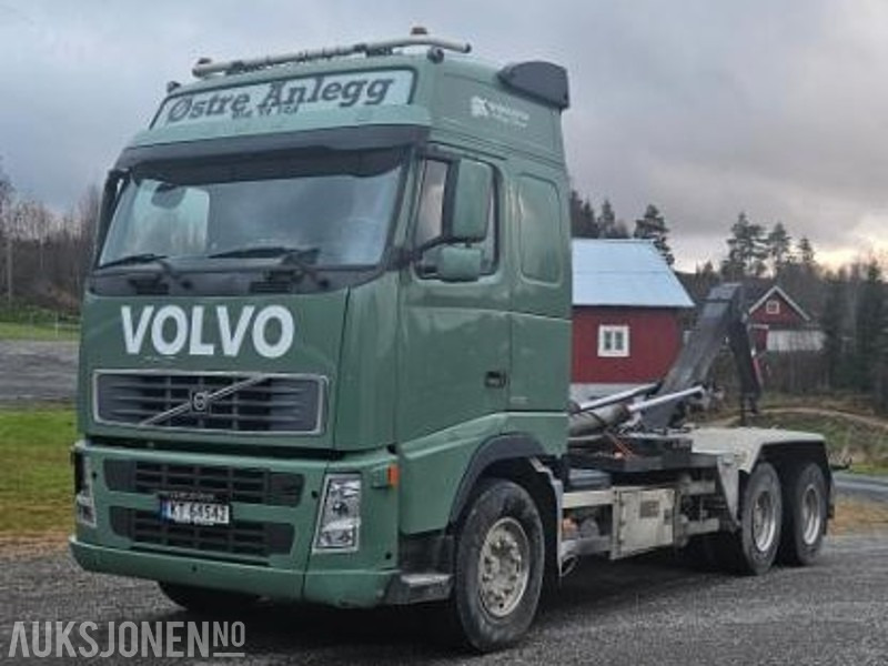2003 Volvo FH 12 6X4 krokbil MVA FRI Tipp hydraulikk - 후크 리프트 트럭 : 사진 1 2003 Volvo FH 12 6X4 krokbil MVA FRI Tipp hydraulikk - 후크 리프트 트럭 : 사진 1