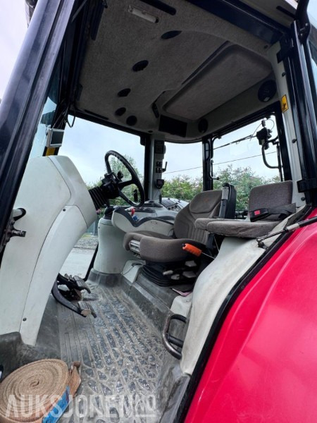 장궤형 트랙터 2004 Massey Ferguson 6480 Dynashift - Frontlaster med hydraulisk redskapslås - Fronthydraulikk - 40 km - Fjærende hytte - tredje funksjon : 사진 24