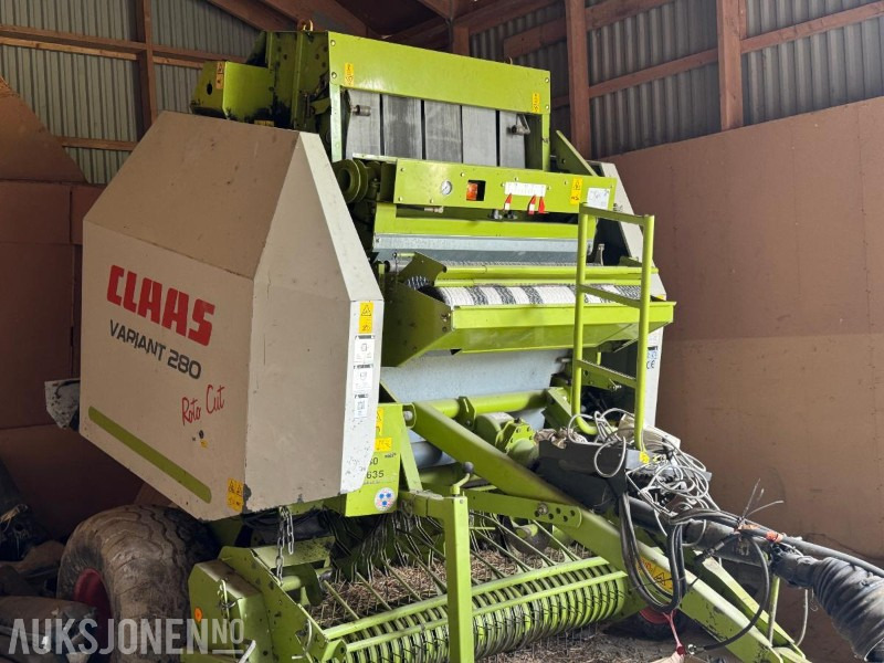 2006 Claas Variant 280 rundballepresse - 농업용 기계 : 사진 2 2006 Claas Variant 280 rundballepresse - 농업용 기계 : 사진 2