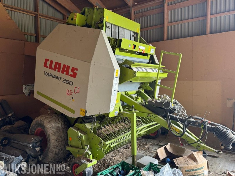 2006 Claas Variant 280 rundballepresse - 농업용 기계 : 사진 1 2006 Claas Variant 280 rundballepresse - 농업용 기계 : 사진 1