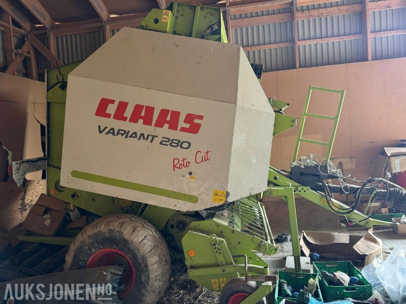 2006 Claas Variant 280 rundballepresse - 농업용 기계 : 사진 3 2006 Claas Variant 280 rundballepresse - 농업용 기계 : 사진 3