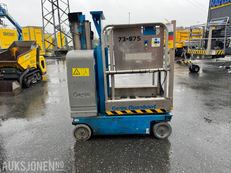 2006 Genie GR-12 5,5m mastelift - 고가작업 플랫폼 : 사진 1 2006 Genie GR-12 5,5m mastelift - 고가작업 플랫폼 : 사진 1