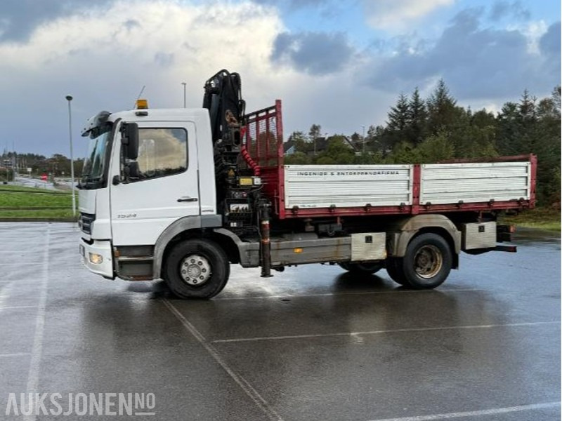 2006 Mercedes-Benz 1524 ATEGO II TYPE 1 med kran og treveis tipp eu ok til 05.2026 - 덤프트럭 : 사진 2 2006 Mercedes-Benz 1524 ATEGO II TYPE 1 med kran og treveis tipp eu ok til 05.2026 - 덤프트럭 : 사진 2