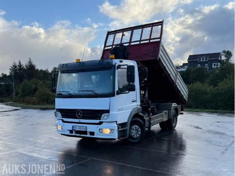 2006 Mercedes-Benz 1524 ATEGO II TYPE 1 med kran og treveis tipp eu ok til 05.2026 - 덤프트럭 : 사진 3 2006 Mercedes-Benz 1524 ATEGO II TYPE 1 med kran og treveis tipp eu ok til 05.2026 - 덤프트럭 : 사진 3