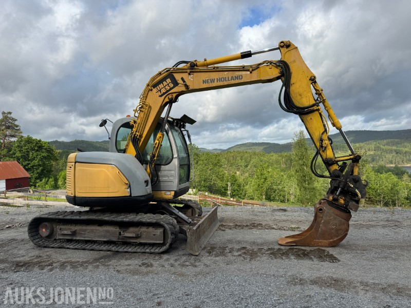 2006 New Holland Kobelco E70SR-1ES Gravemaskin - Beltegraver - 굴착기 : 사진 4 2006 New Holland Kobelco E70SR-1ES Gravemaskin - Beltegraver - 굴착기 : 사진 4
