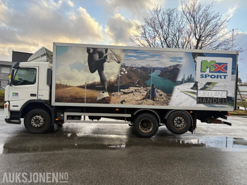 2006 Volvo FM 340 6x2 skapbil m/ løftelem - 박스 트럭 : 사진 4 2006 Volvo FM 340 6x2 skapbil m/ løftelem - 박스 트럭 : 사진 4