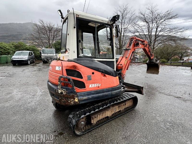 2007 Kubota KX61-3 Minigraver m/graveskuffe/anti-theft system, 4356 timer - 미니 굴삭기 : 사진 5 2007 Kubota KX61-3 Minigraver m/graveskuffe/anti-theft system, 4356 timer - 미니 굴삭기 : 사진 5