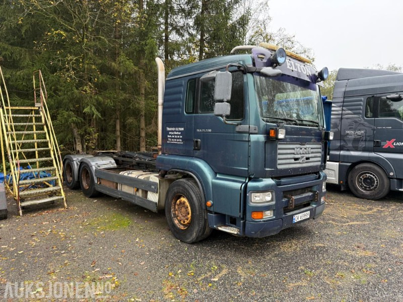 2007 MAN TGA 26.530 6x2 Krokbil - 후크 리프트 트럭 : 사진 3 2007 MAN TGA 26.530 6x2 Krokbil - 후크 리프트 트럭 : 사진 3