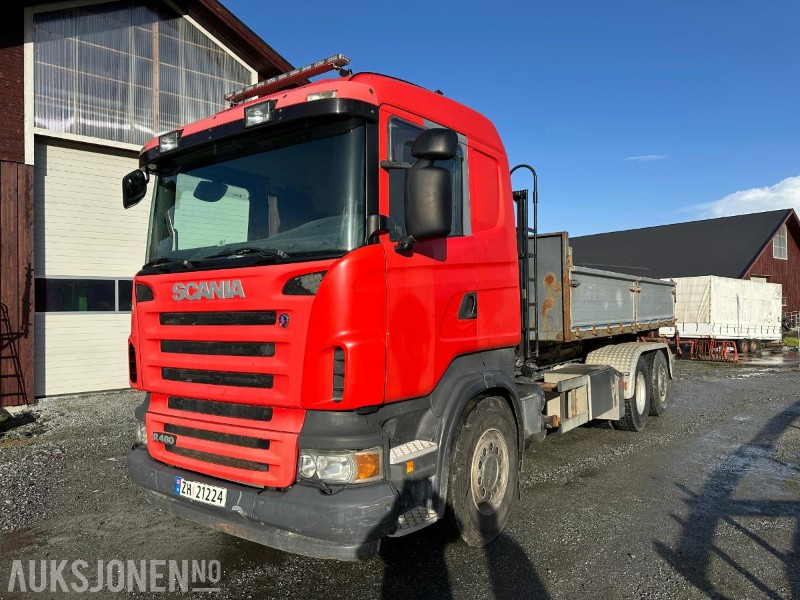 2007 SCANIA R480 6x2 KROKBIL - 후크 리프트 트럭 : 사진 5 2007 SCANIA R480 6x2 KROKBIL - 후크 리프트 트럭 : 사진 5