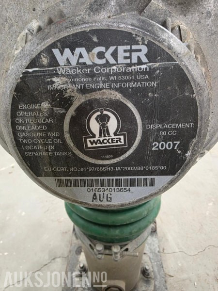2007 Wacker Stamper - 롤러 : 사진 5 2007 Wacker Stamper - 롤러 : 사진 5