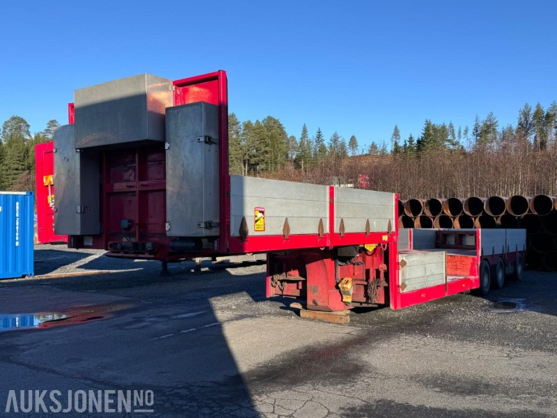 2008 Broshuis 3AUD44 Brønntralle - Uttrekk - Tvangsstyring - Metallisert kantramme - EU godkjent - 트레일러 : 사진 1 2008 Broshuis 3AUD44 Brønntralle - Uttrekk - Tvangsstyring - Metallisert kantramme - EU godkjent - 트레일러 : 사진 1