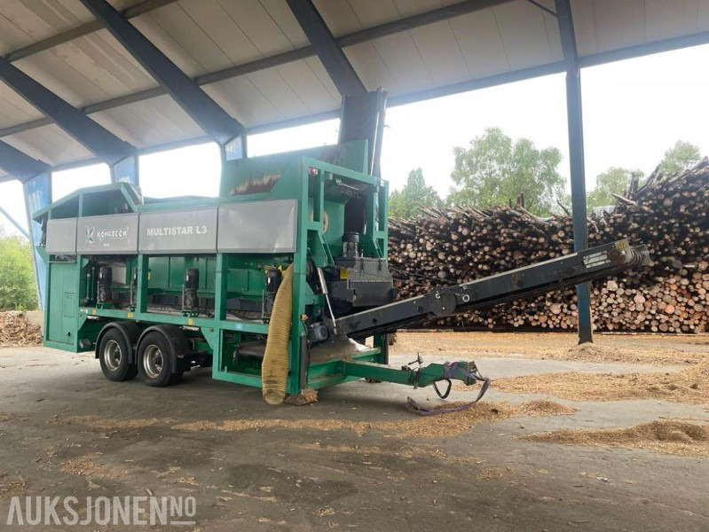 2008 Komptech MultiStar L3 mobilt sikteverk/ sorteringsverk. GOD KAPASITET. Verk: 3350 timer - Motor: 5250 timer. - 스크리너 : 사진 2 2008 Komptech MultiStar L3 mobilt sikteverk/ sorteringsverk. GOD KAPASITET. Verk: 3350 timer - Motor: 5250 timer. - 스크리너 : 사진 2