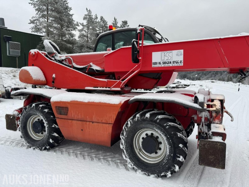 2008 Manitou MRT2150 teleskopslaster. Rundtsvingende med jibb, vinsj og mannskapskurv - 텔레스코픽 핸들러 : 사진 2 2008 Manitou MRT2150 teleskopslaster. Rundtsvingende med jibb, vinsj og mannskapskurv - 텔레스코픽 핸들러 : 사진 2