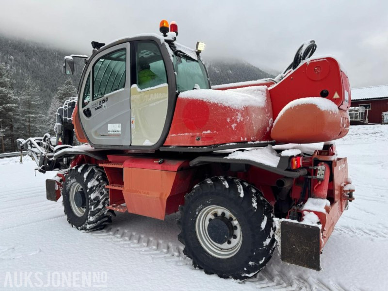 2008 Manitou MRT2150 teleskopslaster. Rundtsvingende med jibb, vinsj og mannskapskurv - 텔레스코픽 핸들러 : 사진 4 2008 Manitou MRT2150 teleskopslaster. Rundtsvingende med jibb, vinsj og mannskapskurv - 텔레스코픽 핸들러 : 사진 4