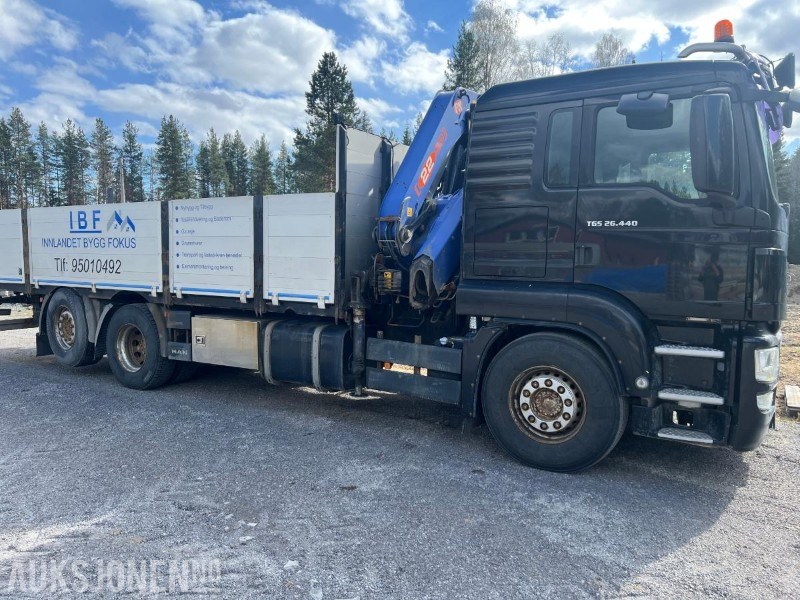 2010 MAN TGS 26.440 KRANBIL PM 22SP KRAN MED FJERNKONTROLL - 크레인 트럭 : 사진 4 2010 MAN TGS 26.440 KRANBIL PM 22SP KRAN MED FJERNKONTROLL - 크레인 트럭 : 사진 4